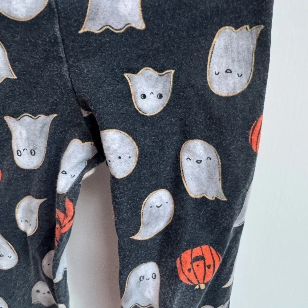 Carter’s 3T Black Halloween Ghost & Pumpkin Legging Pants